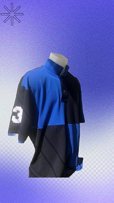 Мужская одежда: Мужское поло, Ralph Lauren, L, цвет - Синий — 4