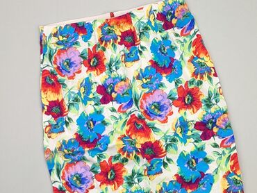 kolorowe spódnice w kwiaty: Spódnica, S, stan - Bardzo dobry