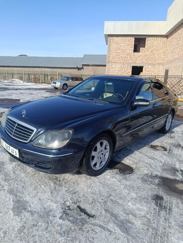 Mercedes-Benz: Mercedes-Benz S-Class: 2002 г., 5 л, Автомат, Газ, Седан — 7