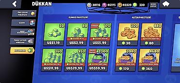 Другое: Brawl stars hesabı, 33.500 Kupa Full Dolu hesabdı, Hesabda 330 elmas — 3
