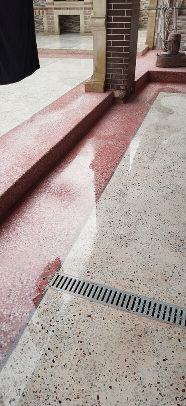 Döşəmə işləri: Mozaik/Terrazzo döşəmə və həyət örtükləri – peşəkar hazırlanma - — 5
