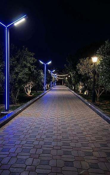study lamp: Уличный светодиодный фонарь «Y»-образной формы - Архитектурный дизайн — 1