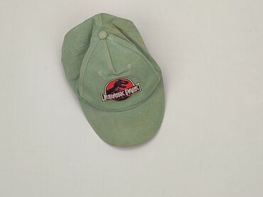 zielona czapka z daszkiem: Czapka z daszkiem 8 lat, Bawełna, stan - Zadowalający