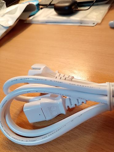 gaming racunari: Kabel naponski KAWASAKI za račinar ili monitor Nov (nekorišten) — 2