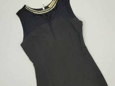 biala sukienka z piorkami: Women`s dress, size M