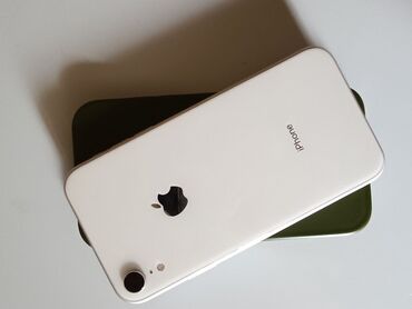 телефон айфон 8: IPhone Xr, Б/у, 128 ГБ, Белый, Коробка, 81 %