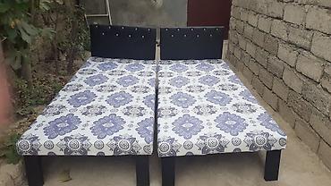 Çarpayı təzə Hazırı var Çatdırılma var 1 nəfərlik 60 manat 2 nəfərlik