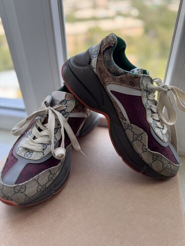 гуччи кеды оригинал: Кроссовки, 37.5, 38, 38.5, Gucci, Б/у