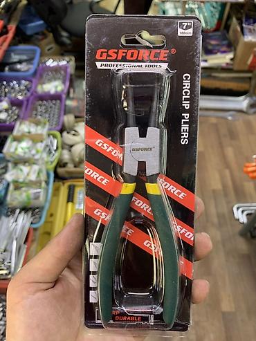 Кыскыч шаймандар: Плоскогубцы для стопорных колец GSForce (Circlip Pliers) - — 1