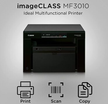 бу ноутбуки из европы: Canon imageCLASS MF3010 МФУ 3в1 лазерный черно-белый Быстрая печать