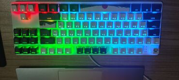 Klaviaturalar: Klaviatura "project one 87 fuji"Heç işlənməyib təzədi RGB — 14