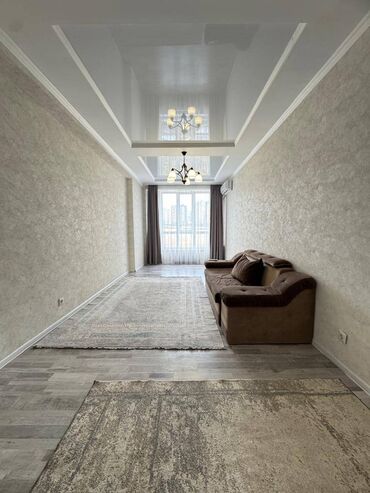 готовые квартиры от застройщика бишкек: 2 комнаты, 75 м², Элитка, 2 этаж, Евроремонт