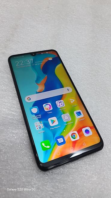 хуавей p20: Huawei P30 Lite, Б/у, 128 ГБ, цвет - Черный, 2 SIM — 6