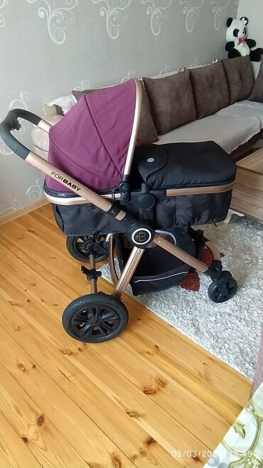 коляска for baby: For baby kalyaska 80 azn prablemi yoxdu tekerleri rezindi hava ile