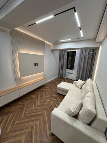 новый дом с ремонтом: 2 комнаты, 54 м², Элитка, 4 этаж, Дизайнерский ремонт