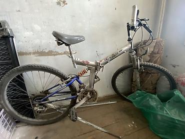 Горные велосипеды: Велосипед Folden состояние хороший только передний колесо пробитый — 1