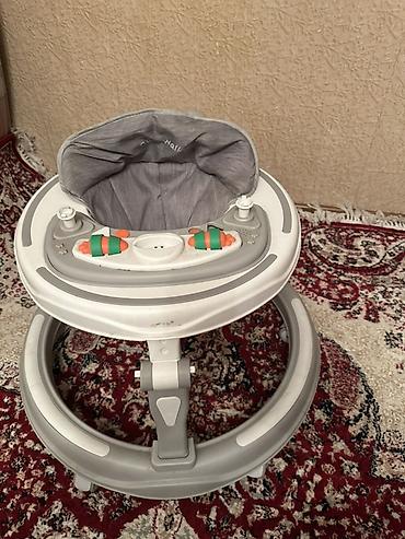 бейби вак: Детские ходунки Babywalker - Круглая устойчивая база с плавными — 4