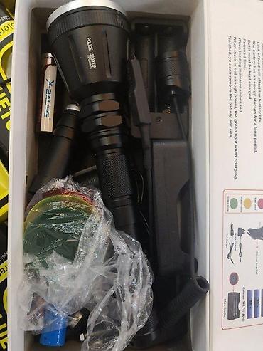 Lov i ribolov: 🔥 AKCIJA – LOV LAMPA 120000W Taktička lampa za pušku sa filterima — 10