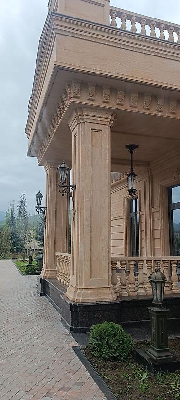 Фасадные работы: Таш койобузсары ташкафел, гранит, баардык түрүн любой сложност — 29