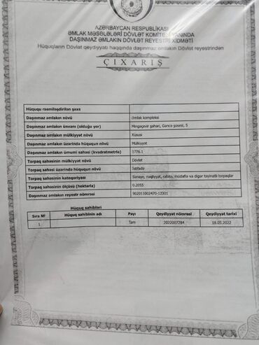 xacmazda satilan evler 2024: Razılaşma yolu ilə satılır. Mingəçevirdə yerləşir. Ərazi boş sahədə