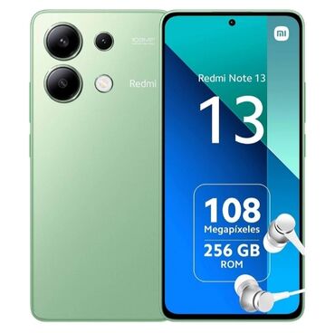 телефон дешево: Redmi, Redmi 13, 128 ГБ, түсү - Жашыл, 2 SIM