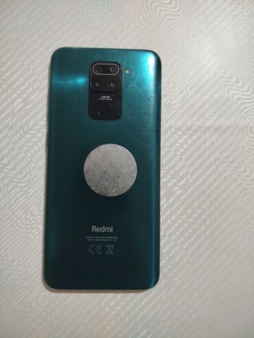 самсунг not 10: Xiaomi, Redmi 9, Колдонулган, 128 ГБ, түсү - Көк, 2 SIM