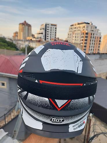 Moto geyim: Off-Road (Cross) Moto kask satıram Məhsul yenidir, istifadə — 5