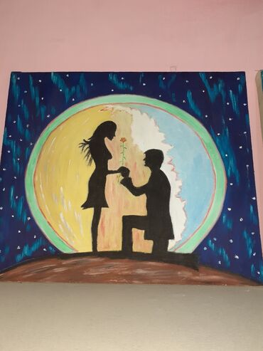 Şəkillər, tablolar: Yağlı boya ilə əl işləri və ağacdan olan əl işləri — 28