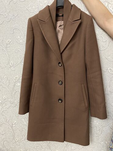 мужские пиджак: Пальто, Кашемир, С поясом, S (EU 36)