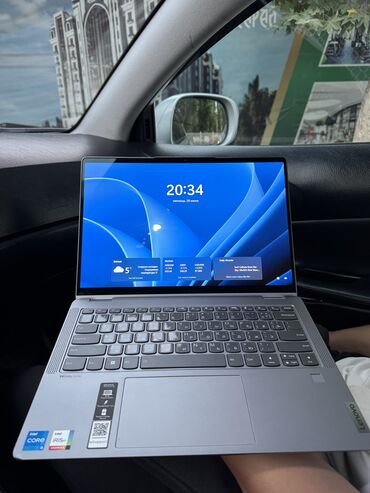 айфоны ош: Ноутбук, Lenovo, 8 ГБ ОЭТ, Колдонулган, эс тутум SSD