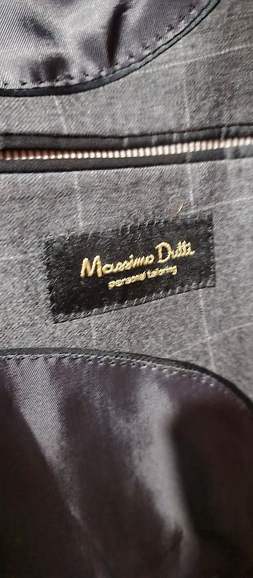 leopard 7: Мужской костюм, XL, L, Massimo Dutti, Новый, цвет - Серый, Платная доставка, Самовывоз — 3