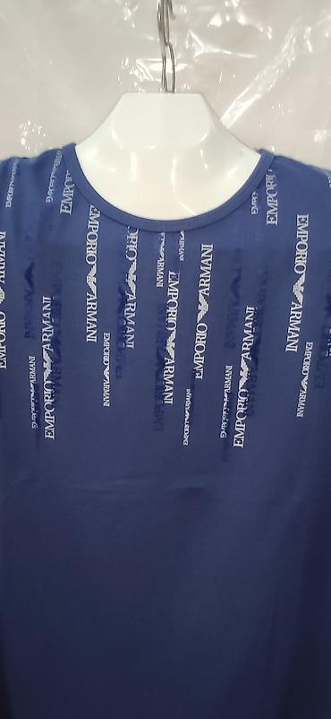 Футболки: Мужская футболка, 2XL, 3XL, 5XL, Armani, Новый, цвет - Белый, Самовывоз, Платная доставка — 8