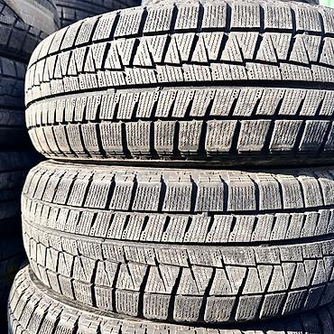 165 60 14: Шины 185 / 65 / R 15, Зима, Б/у, Пара, Легковые, Япония, Bridgestone — 1