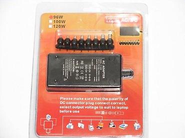 Adapteri i punjači za laptop: Univerzalni AC/DC adapter za laptop – 96/100/120W - Višenamenski — 3