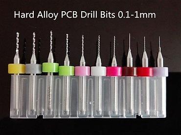 alati masine: KARBIDNE MIKRO BURGIJE 0,1-DO1,0MM 10 KOM NOVO | Karbidne mikro — 1