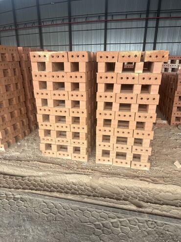 кабель монолитный: Тешиктүү, Бышкан кирпич, Жарым блок, 250×120×90