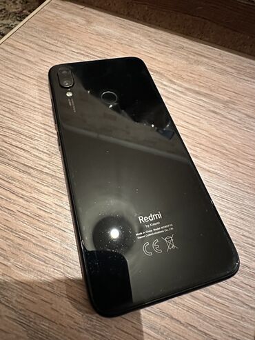 Redmi: Redmi, Redmi Note 7, Б/у, 32 ГБ, цвет - Черный, 2 SIM