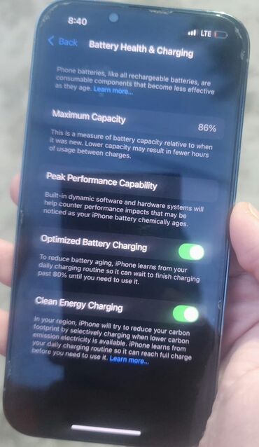hotwav note 13 pro цена бишкек: IPhone 13 Pro, Б/у, 128 ГБ, Синий, Защитное стекло, 86 %