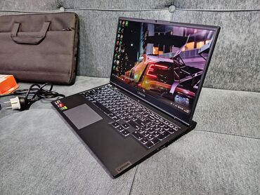 ноутбуки леново бишкек: Ноутбук, Lenovo, 16 ГБ ОЭТ, AMD Ryzen 5, 15.6 ", Колдонулган, Жумуш, окуу үчүн, эс тутум NVMe SSD