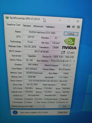 Видеокарты: Видеокарта, Б/у, Gigabyte, GeForce GTX, 2 ГБ, Для ПК at lalafo.kg — 13 Видеокарты: Видеокарта, Б/у, Gigabyte, GeForce GTX, 2 ГБ, Для ПК — 13