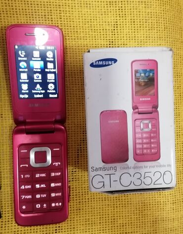 Mobile Phones: Samsung C3510 Corby Pop Genova, color - Black