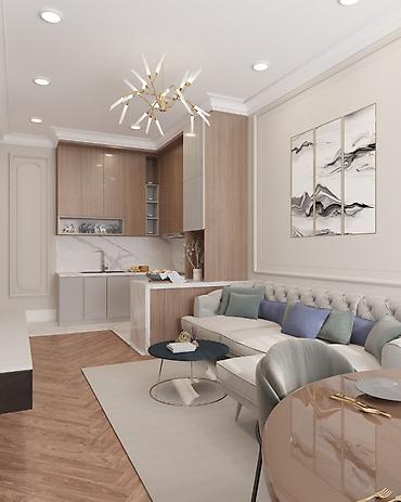 melisa park: 1 otaqlı, Yeni tikili, 30 kv. m — 4