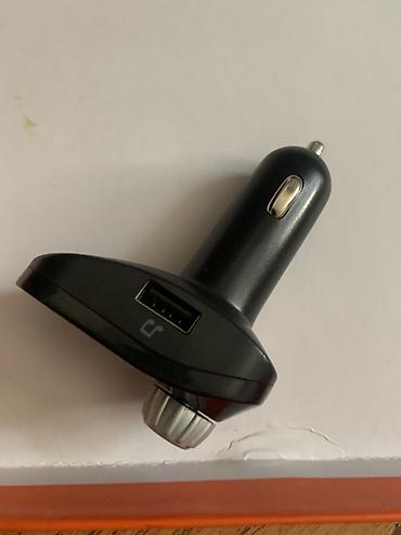 колонки динамик: Автомобильный FM‑трансмиттер с USB - Питание от прикуривателя 12 В — 1