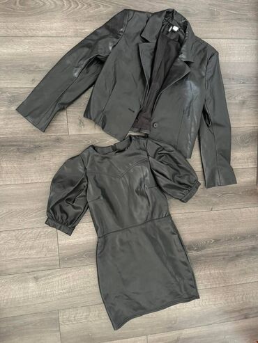 Kompleti: H&M, S (EU 36), Jednobojni, bоја - Crna — 2