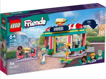 Игрушки: Lego Friends 41728 закусочная в центре Хартлейк Сити💒 рекомендованный