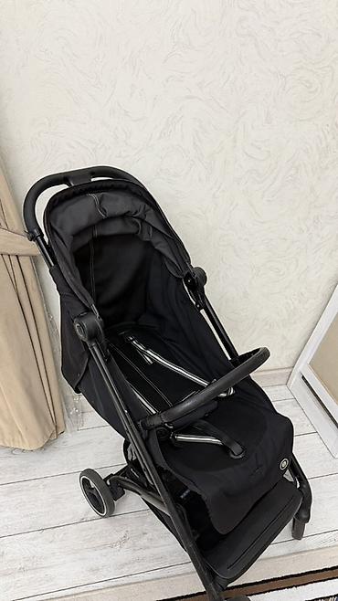 коляска sybex: Коляска, Cybex, цвет - Черный, Б/у, Самовывоз — 2