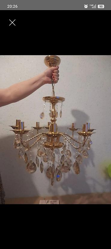 Çılçıraq, 6 lampa, Metal