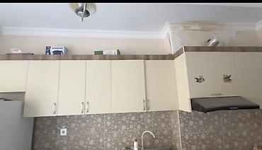 Mətbəx dolabları: Mətbəx asma dolabları dəsti - Rəng: açıq krem - Material: laminat/MDF — 3