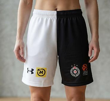 under armour prodaja: Dres šorts – crno-beli “half & half” dizajn - Sportski šorts sa — 1