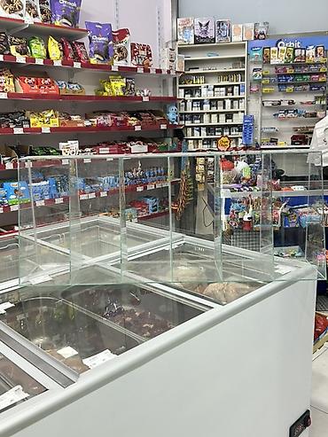 Rəf vitrinləri: Şüşə vitrin bölmələri – mağaza və supermarketlər üçün - Material — 2
